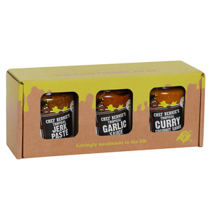 Chef Bernies Tropical Vegan Gluten Free & No Added Sugar Cooking and Marinading Sauces - Variety Pack - Chef Bernie's 